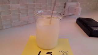 Liquid soap with CABP experiment [upl. by Onitsuj]