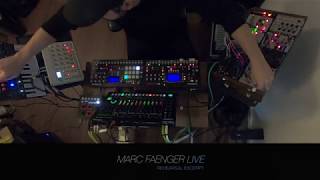 Marc Faenger LIVE  1 hr Live Techno Performance Rehearsal [upl. by Pierrepont377]