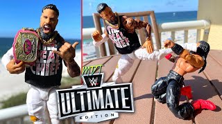 WWE ULTIMATE EDITION JEY USO FIGURE REVIEW [upl. by Erland282]