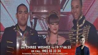 Three Wishez song1of 2  X factor Australia 2011 Live show 9 FULL [upl. by Ailehc868]