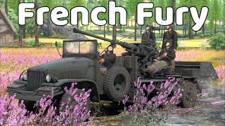 French Fury  CCKW 353 AA AntiAircraft Truck Gameplay  War Thunder [upl. by Weigle]