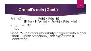 The Scientific Method Part 3 Bayes Theorem [upl. by Loralee]