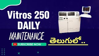 Part2Vitros 250 Daily Maintenance ANJIMLT [upl. by Atreb]