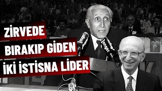 Koltuğunu bırakan iki istisna lider OsmanBölükbaşı ve Erdalİnönü  Necip F Bahadır [upl. by Denice]