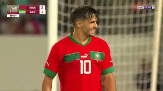 HIGHLIGHTS  Morocco vs Gabon  TotalEnergiesAFCON 2025 Qualifiers  Group B [upl. by Adierf]