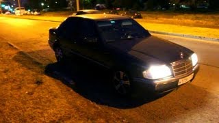 1994 MercedesBenz C280 W202 Test Drive [upl. by Krum]