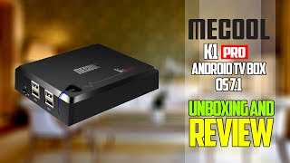 MeCool K1 Pro Android TVBox  Unboxing And Review [upl. by Anytsyrk]