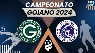 AO VIVO  Goiás x Goianésia  Campeonato  Goiano 2024 [upl. by Yelnikcm903]