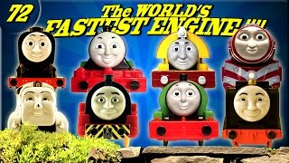 Thomas and Friends 72 Worlds FASTEST Engine Trackmaster ThomasToyTrains [upl. by Brianne]