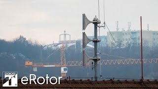 4K  Siren test  eRotor  Brno 01122021 [upl. by Tletski]