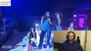 LITTLE MIX REACTION TO  Little Mix  Bounce Back Live at The Voice Australia [upl. by Derdlim]