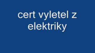 Mrázek Ústředna  čert vyletěl z elektriky [upl. by Aiyram]