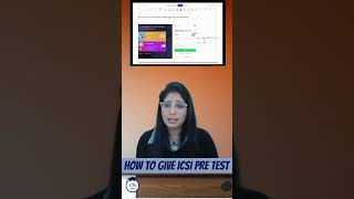 ICSI PRE Exam Test  Complete Details  How to Appear for PRE Exam Test  How to Login pretestexam [upl. by Lemaceon]