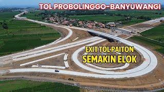 Exit tol paiton  tol probowangi dari desa sumberejo sampai desa karanganyar paiton probolinggo [upl. by Yttap]