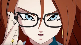 DBFZ Arcade Mode Android 21 Lab Coat Combos [upl. by Eltsyek888]