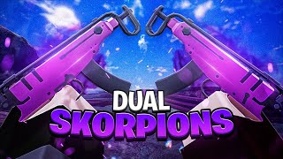 The DUAL SKORPIONS in Gunfight Arena Roblox [upl. by Arrik]