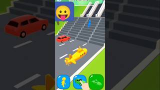 🛴🚛Shapeshifting shorts game level 281 shape shifting transform funny racing game MrBeastGaming [upl. by Hanahsuar237]