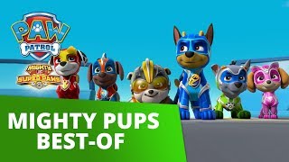 PAW Patrol  Mighty Pups Best Moments and Rescues  PAW Patrol Official amp Friends [upl. by Michi]