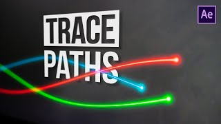 TRACE PATHS  Make Your Animations SMARTER and SAVE TIME in Adobe After Effects  Quick Tips 3 [upl. by Katzen652]