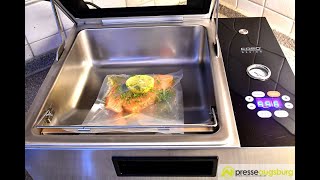 Der CASO VacuChef SlimLine Kammervakuumierer im Test [upl. by Nelle]