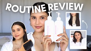 MY HAIR GROWTH ONE YEAR LATER ft Routine Wellness Shampoo and Conditioner Review [upl. by Lytle411]