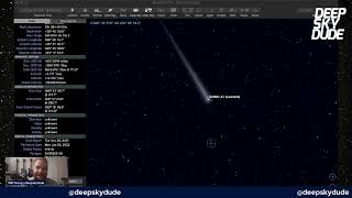 Comet Hunting  How to find Comet Leonard [upl. by Enovaj943]