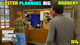 LESTER amp MICHAEL PLANING A BIG ROBBERY💎 GTA 5 GAMEPLAY 4 [upl. by Ydneh]