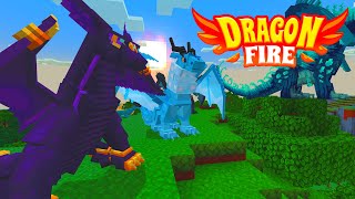 Minecraft  The DragonFire ADD ON Lets Play 3 [upl. by Ja]