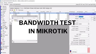 How to Test Bandwidth in Mikrotik [upl. by Lilia]