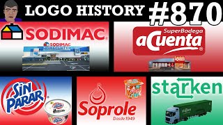 LOGO HISTORY 870  Starken Soprole Sodimac Sin Parar Perú amp Superbodega aCuenta [upl. by Nodnrb]