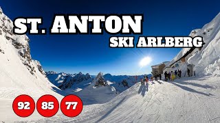 SKI ARLBERG ST ANTON  Valluga [upl. by Conny35]