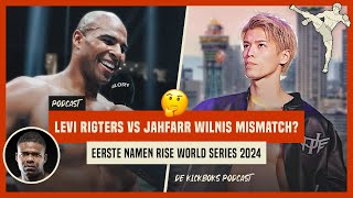 LEVI RIGTERS vs JAHFARR WILNIS op GLORY92 mismatch RISE World Series ONE 70kg GRAND PRIX amp meer [upl. by Yelac631]