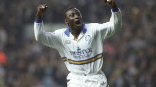 Tony Yeboah Leeds United Goals All 32 [upl. by Llerdnek638]