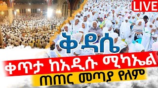 🔴LIVE ቅዱስሚካኤል የዛሬውይለያል ‼️👉🏾ቀጥታ ከእዲሱ ሚካኤል [upl. by Brightman659]