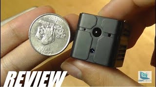 REVIEW Worlds Smallest WiFi Camera Ehomful E002 HD [upl. by Shayna]