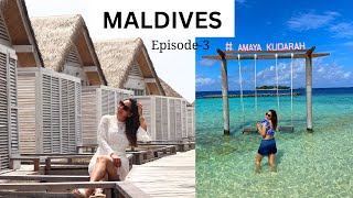 MALDIVES Part3 Amaya Kuda Rah Beach Villa  Jet Ski in Maldives [upl. by Leroi]