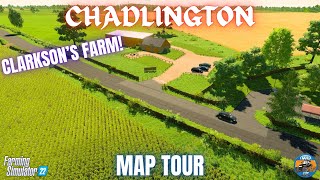 CHADLINGTON  Map Tour  Farming Simulator 22 [upl. by Suedama489]