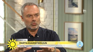 Jan Björklund L quotAldrig varit fler underkända i åk 9quot  Nyhetsmorgon TV4 [upl. by Chip]