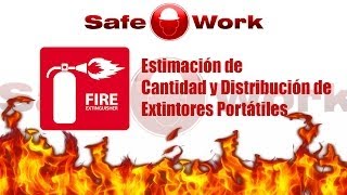 Estimación de cantidad y distribución de extintores portátiles [upl. by Nahtanod509]