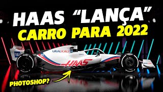 HAAS SAI NA FRENTE E MOSTRA PINTURA DE NOVO CARRO  HAAS F1  FÓRMULA 1  GP EM CASA [upl. by Wyatan751]