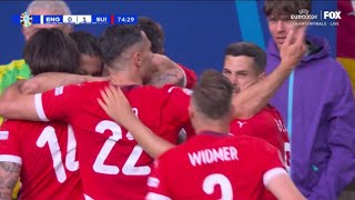 Breel Embolo Goal England Vs Switzerland 01 All Goals UEFA Euro 2024 Extended Highlights [upl. by Navi]