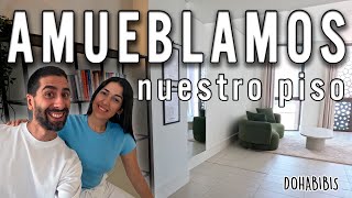 Os enseñamos CÓMO hemos DECORADO y AMUEBLADO nuestro apartamento • HOUSE TOUR QATAR┃🛋️🛏️┃DOHABIBIS [upl. by Oiluig]