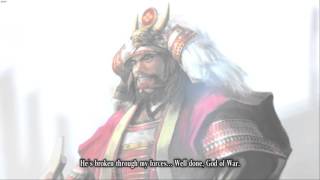 Nobunagas Ambition Sphere Of influence Cutscene 10Battle Of Kawanakajima [upl. by Pembrook]