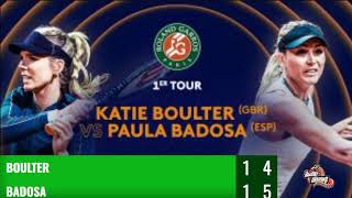 Boulter  Badosa Roland Garros [upl. by Tnelc865]