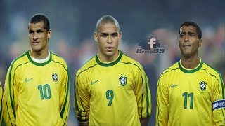 The R Trio Ronaldo Romario Rivaldo vs Barcelona 1999 [upl. by Llereg513]