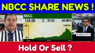 NBCCINDIALTD SHARE LATEST NEWS TODAY NBCC SHARE TARGET Hold Or Sell [upl. by Eanert]