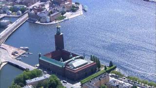 Stockholm Sweden Aerial view [upl. by Aleris756]