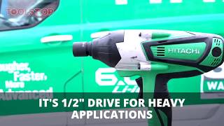 Hitachi WR18DSHLW4 18V Impact Wrench  FIRST LOOK [upl. by Nhepets]