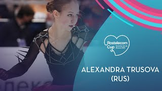 Alexandra Trusova RUS  Ladies Free Skating  Rostelecom Cup 2020  GPFigure [upl. by Iy]