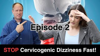 Stop Daily Dizziness with 3 Simple Exercises Cervicogenic Dizziness RELIEF Exercises Part 2 [upl. by Mafalda]